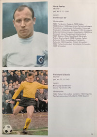 Album Sammelalbum Aral WM 1966 WM66 Aral Fussball-Album Weltmeisterschaft 1966 England komplett innen