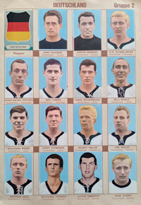Album Sammelalbum WM 1966 WM66 Sicker Verlag Fussball Die Weltmeisterschaft 1966 in England Von Pele bis Uwe Seeler Fussballstars aus 16 Nationen Bildersammlung komplett