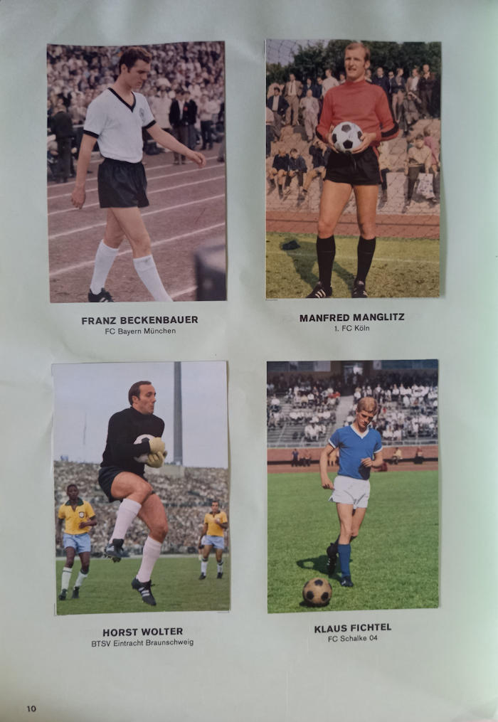 Album Sammelalbum WM 1970 DOK Bergmann