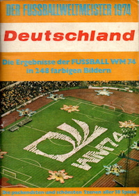 WM 1974 Stockhaus Album Sammelalbum Der Fussballweltmeister 1974 Deutschland Die Ergebnisse der Fussball WM 74 in 248 farbigen Bildern Weltmeisterschaft World Cup WM komplett