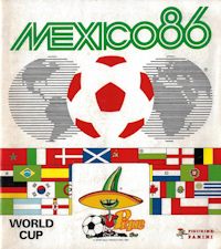 WM 1986 Panini Album Sammelalbum Mexiko Mexico 86 World Cup 1986 Weltmeisterschaft 1986 in Mexico Panini komplett