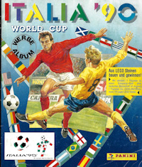 WM 1990 Panini Album Sammelalbum Italien 90 Italia '90 World Cup 1990 Weltmeisterschaft 1990 in Italien Panini komplett