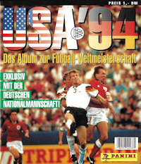 WM 1994 Panini Album Sammelalbum USA '94 94 World Cup 1994 Weltmeisterschaft 1994 in den USA Panini deutsche Version Ausgabe German Edition komplett