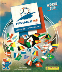 Album Sammelalbum Panini WM 1998 France 98 World Cup Weltmeisterschaft 1998 in Frankreich Fußball-Weltmeisterschaft Frankreich '98 komplett