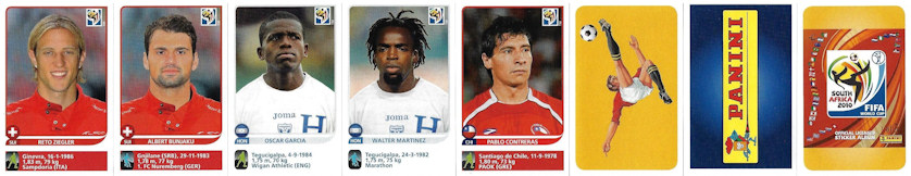 Album Sammelalbum Panini WM 2010 Südafrika Suedafrika South Africa 2010 World Cup Weltmeisterschaft Fußball-Weltmeisterschaft komplett WM 2010 Update Sticker 4