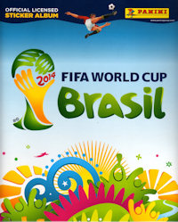 Album Sammelalbum Panini WM 2014 Brasilien Brasil 2014 World Cup Weltmeisterschaft Fußball-Weltmeisterschaft komplett