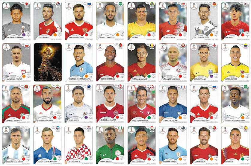 Album Sammelalbum Panini WM 2018 Russland Russia World Cup Fußball-Weltmeisterschaft 2018 Update 2