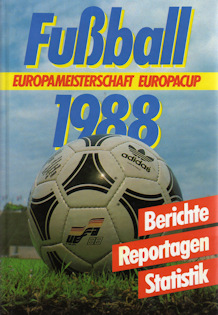 Buch EM 1988 Europameisterschaft Europacup 88 Sportverlag Berlin Friedemann Hempel Nachtigall Nöldner