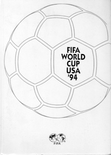 WM 1994 FIFA World-Cup USA '94 94 1994 official Report Luxury Edition Luxus Ausgabe Leder