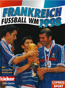 Buch WM 1998 Copress Kicker Sportmagazin Sven Simon