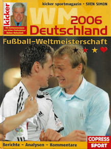 Buch WM 2006 Copress Kicker Sportmagazin Sven Simon