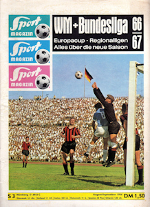 Bundesliga 1966/1967 1966/67 Kicker Sport-Magazin Sonderheft Vorschau