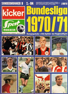 Bundesliga 1970/1971 70/71 Kicker Sport-Magazin Sonderheft Vorschau