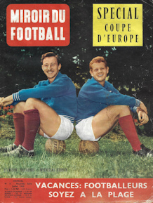 EM 1960 Zeitschrift Magazin Miroir du Football SPecial Coupe d'Europe No. Numero 8 Juillet Juli 1960
