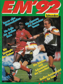 EM 1992 Heft AC Verlag Sonderheft Europameisterschaft EM 92 Schweden