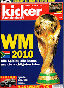 WM 2010 Kicker Sonderheft Weltmeisterschaft