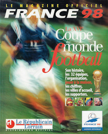 WM-1998 Le Magazine officiel offizielles Magazin Official Magazine