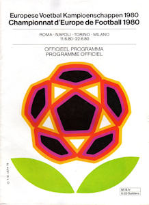 Offizielles Programm Programmheft EM 1980 Niederländisch/Flämisch-Französisch_Dutch-French-Edition