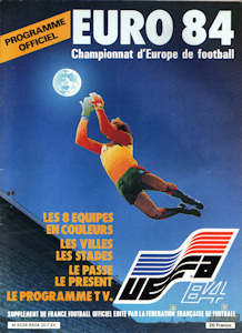 Offizielles Programm Programmheft EM 1984 EURO 84 Frankreich Gesamtprogramm