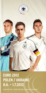 Offizielles Programm EM 2012 EURO 2012 Media Guide DFB