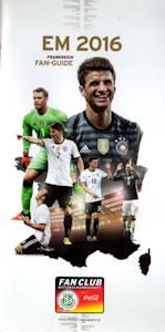 Offizielles Programm EM 2016 EURO 2016 Media Guide DFB Fan-Club Edition Fan-Guide
