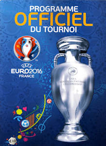 Offizielles Programm Programmheft EM 2016 EURO 2016 Gesamtprogramm Französisch