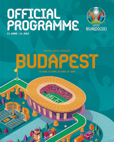Programm Programmheft official Programme EM 2020 EURO 2020 Budapest