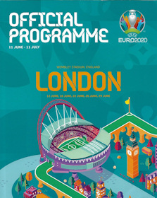 Programm Programmheft EM 2020 EURO 2020 London EM 2021 EURO 2021