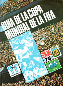 Offizielles Programm official programme Programmheft WM 1978 Guia Guidebook