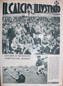 WM 1938 Il Calcio Illustrato Nr.26 vom 22.06.1938