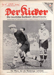 WM 1938 Kicker Nr.23 07.06.1938