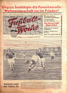 WM 1954 Fussball-Woche Nr.25 vom 22-06-1954