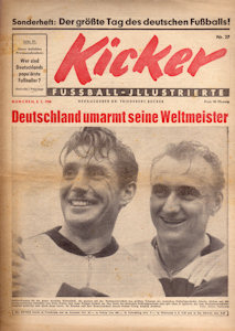 WM 1954 Kicker Sonderheft Original