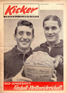 WM 1954 Kicker Bild-Sonderheft