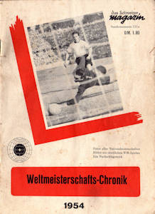 WM 1954 Weltmeisterschafts-Chronik_Jura-Verlag