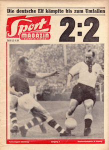 WM 1958 Sport-Magazin Nr.24B vom 12.06.1958