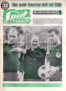 WM 1962 Sport-Magazin Heft 1 vom 21.05.1962