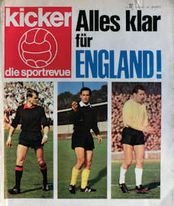 WM 1966 Kicker Nr.27 vom 04.07.1966