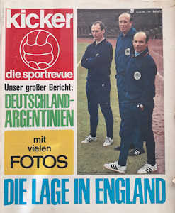 WM 1966 Kicker Nr. 29 vom 18.07.1966