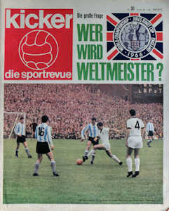WM 1966 Kicker Nr.30 vom 25.07.1966