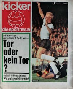 WM 1966 Kicker Nr.32 vom 08.08.1966