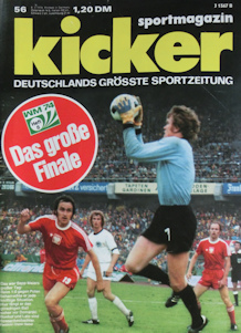 WM 1974 Kicker Nr. 56 vom 08.07.1974 WM-Heft-Nr. 8