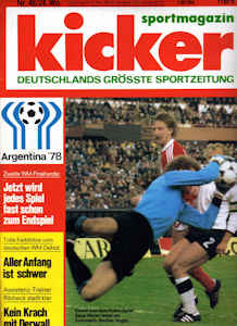 WM 1978 Kicker Nr.48 vom 12.06.1978