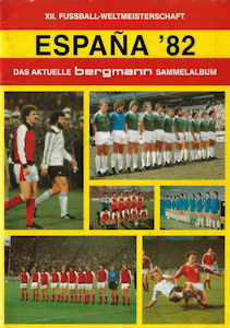 WM 1982 Bergmann Album Espana 82