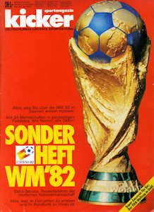 WM 1982 Kicker Sonderheft